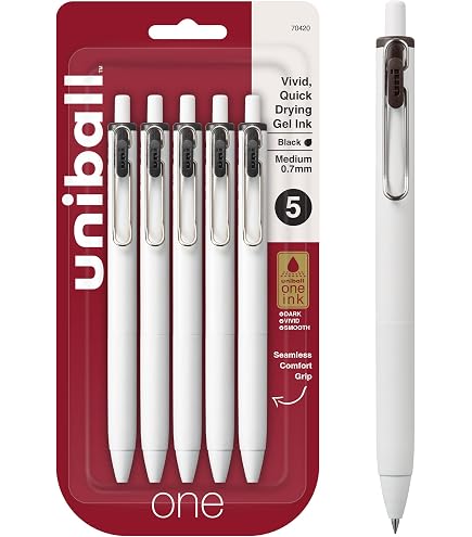 Amazon | uniball™ Zento ゲルペン ブラックインク 0.7mm 中字 格納式